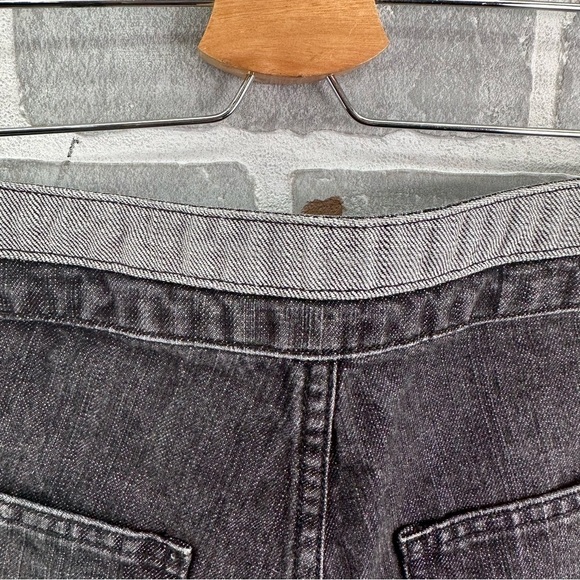 Opening Ceremony Black Denim Shorts Size 4 - Picture 3 of 10